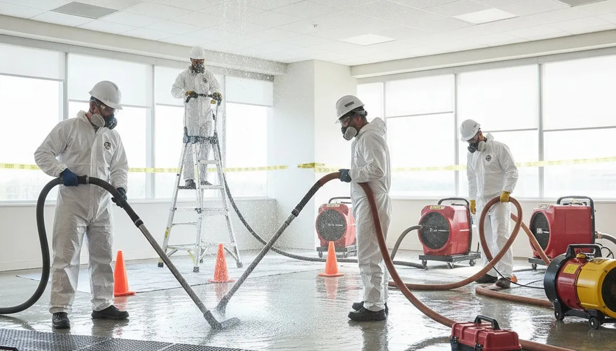 Burst Pipe Cleanup Image 1
