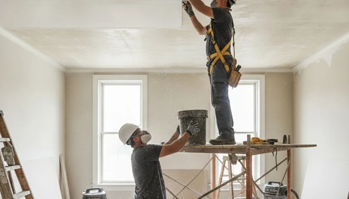 Ceiling Water Damage Repair Image 1