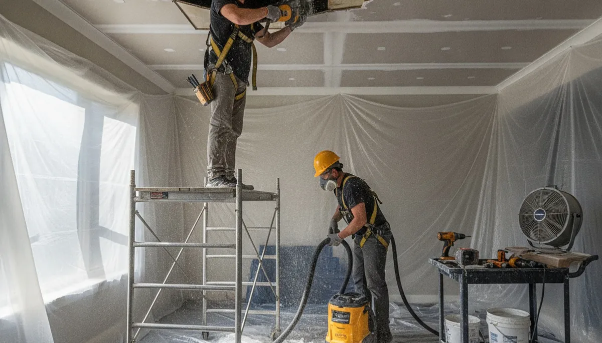 Ceiling Water Damage Repair Image 3