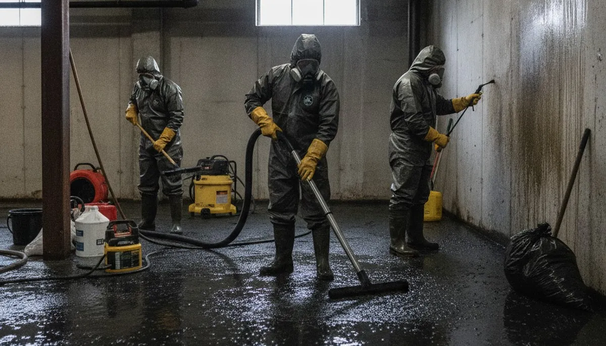 Sewage Cleanup Image 2