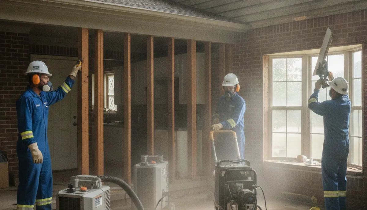 Water Damage Elkins Ar Image 2