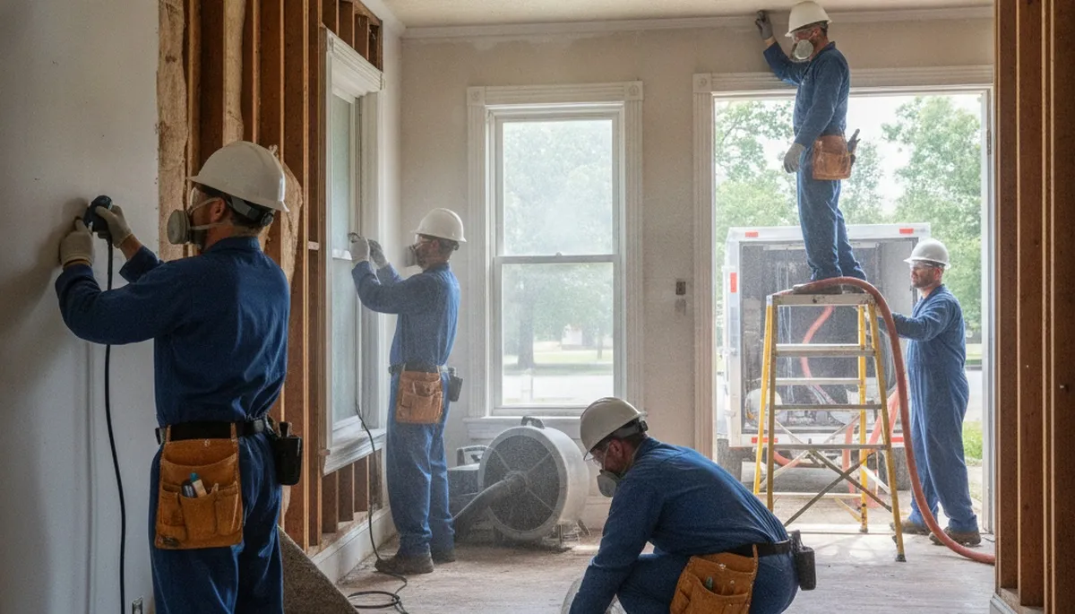 Water Damage Prairie Grove Ar Image 1